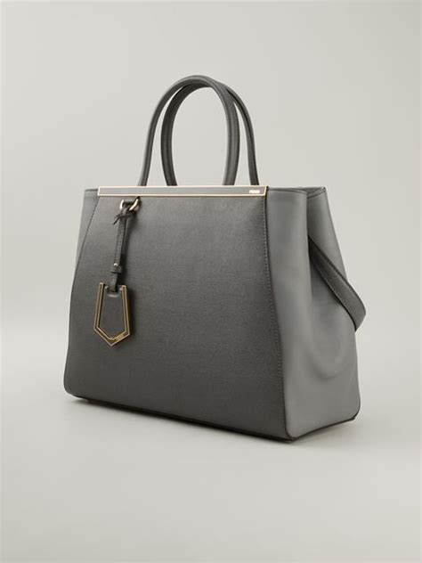 fendi 2jours shopper bag|farfetch fendi bag.